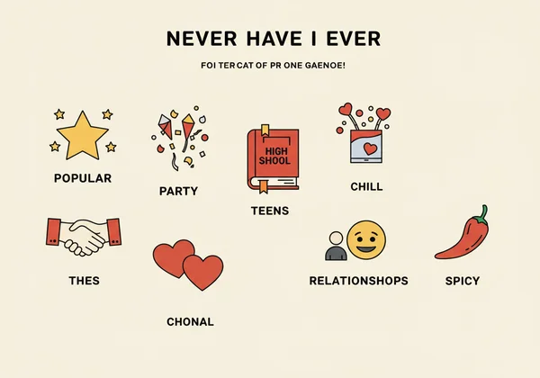 代表「Never Have I Ever」游戏类别的图标