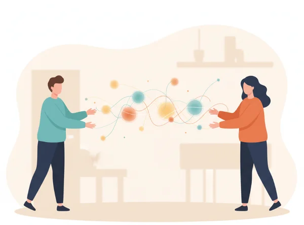 People building trust through shared stories